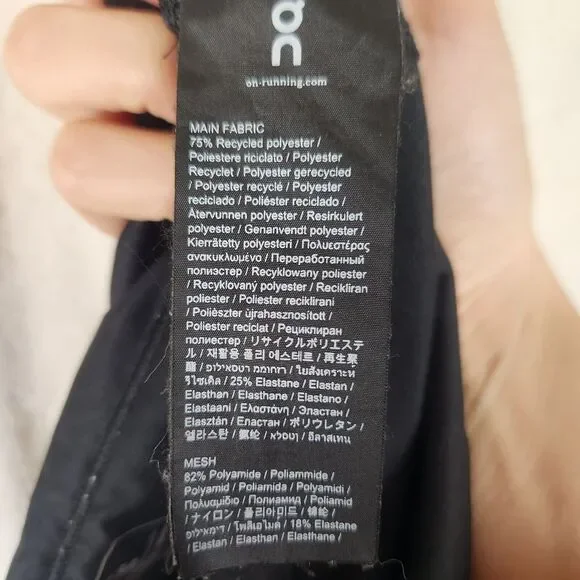 On Running Performance Tights Womens XL Black Pockets Full Length - Picture 8 of 11